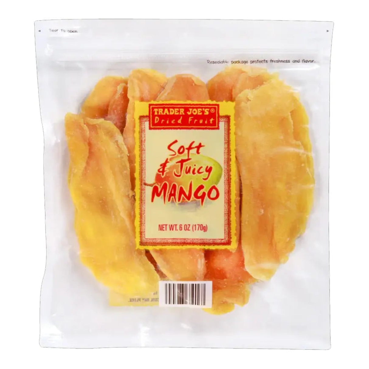 Trader Joe’s Soft & Juicy Mango - perfect for sharing