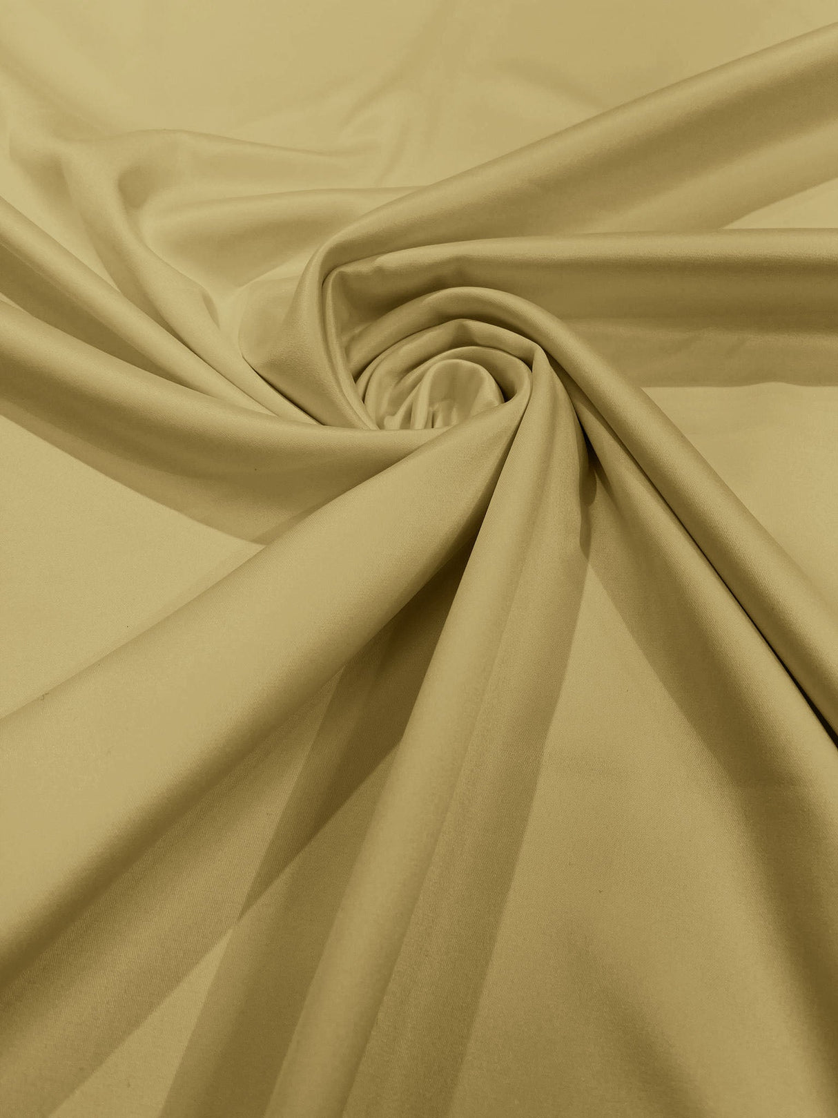 Dull Satin Peau De Soie Polyester Fabric - Matte Satin, 58" Width (1 Yard)