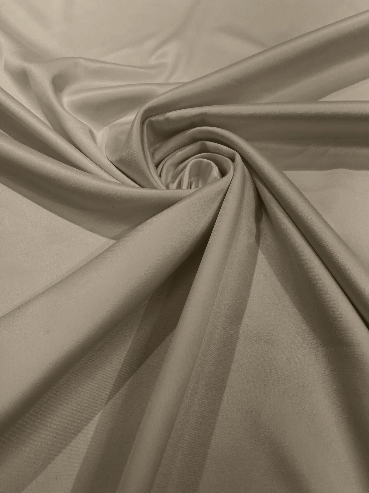 Dull Stretch Lamour Satin Polyester Fabric - Matte Satin, 58" Width (1 Yard)