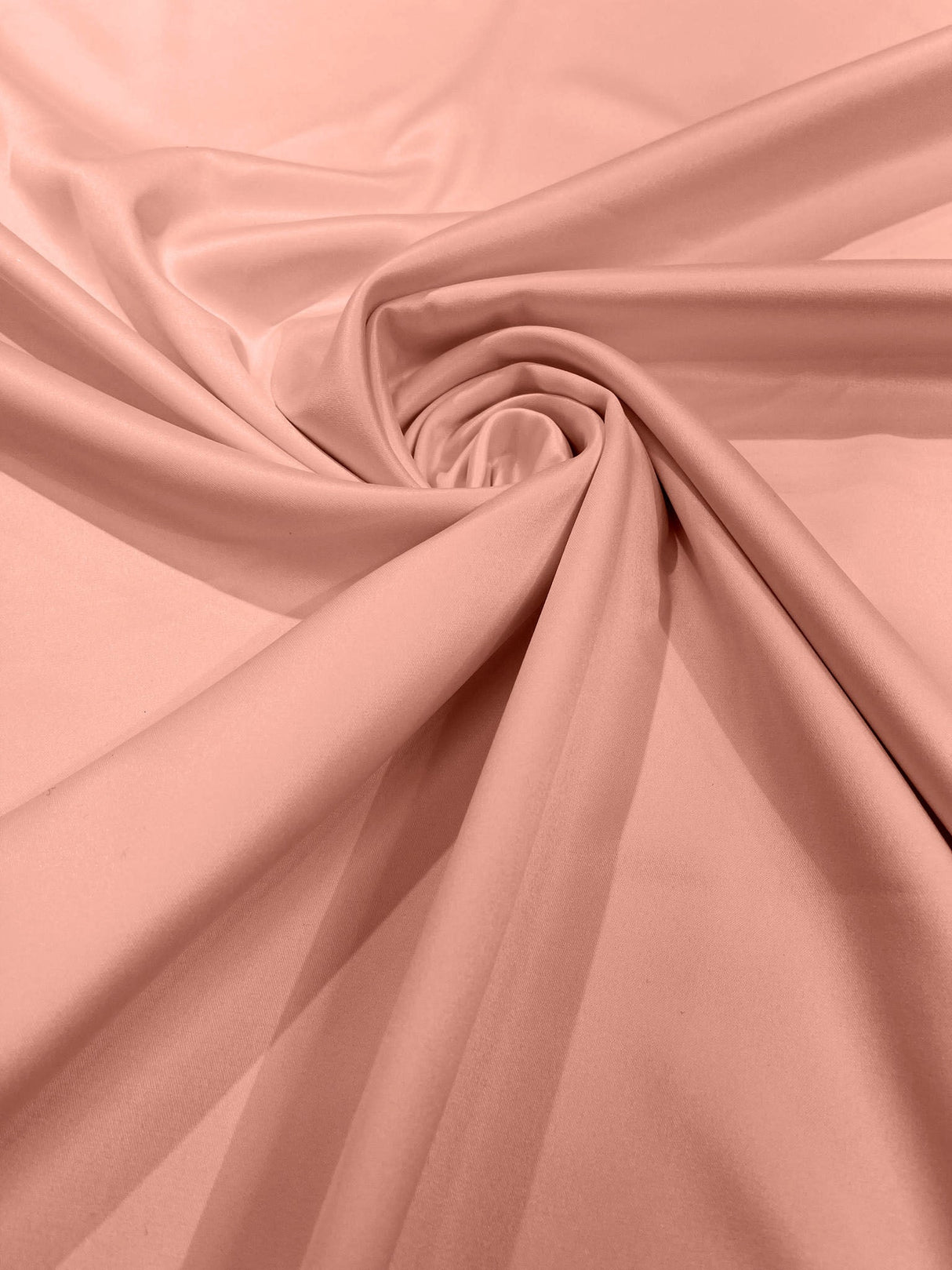 Dull Stretch Lamour Satin Polyester Fabric - Matte Satin, 58" Width (1 Yard)