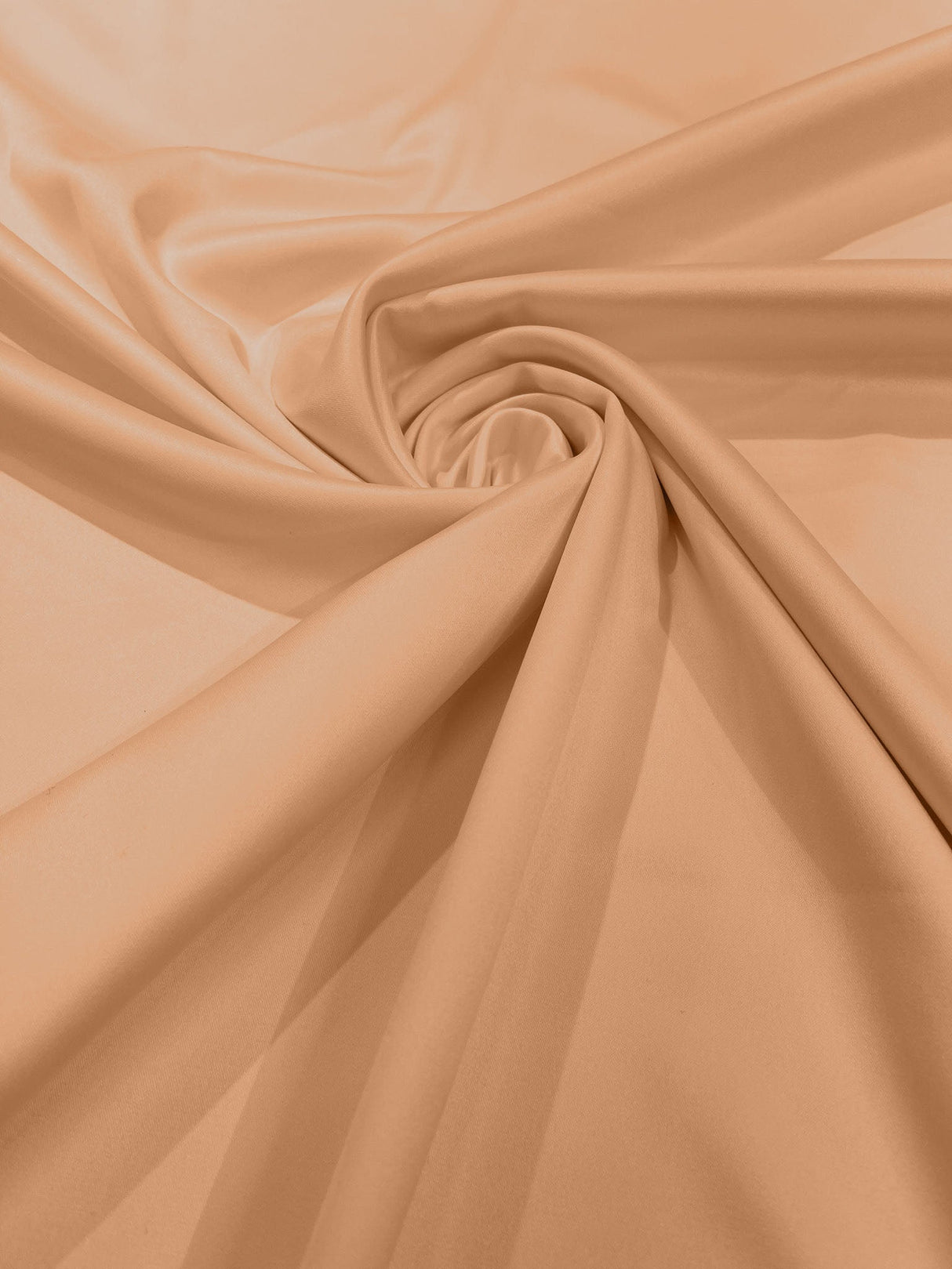 Dull Stretch Lamour Satin Polyester Fabric - Matte Satin, 58" Width (1 Yard)