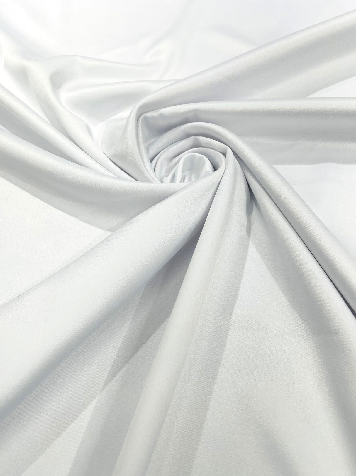 Dull Stretch Lamour Satin Polyester Fabric - Matte Satin, 58" Width (1 Yard)