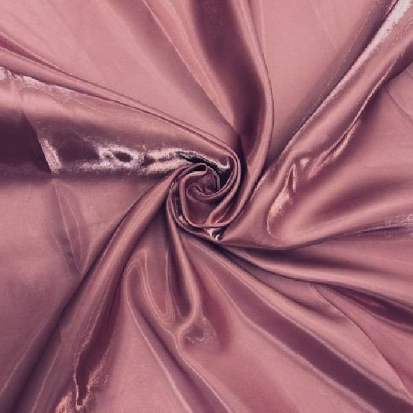 Glossy Liquid Satin Polyester Fabric - Baby Pink, Shiny Smooth, 58" Wide