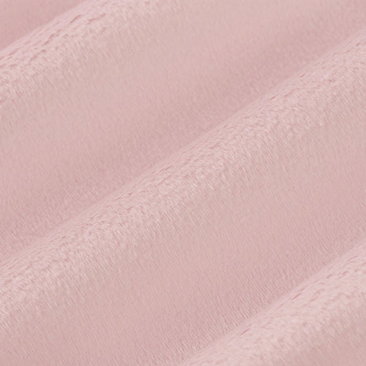 Minky Fabric Marshmallow Cuddle Ice Pink 58/60"