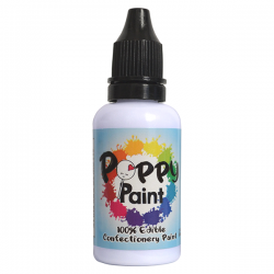 Poppy Paint Edible Confectionery Paint – 30 ml (Select Your Color)