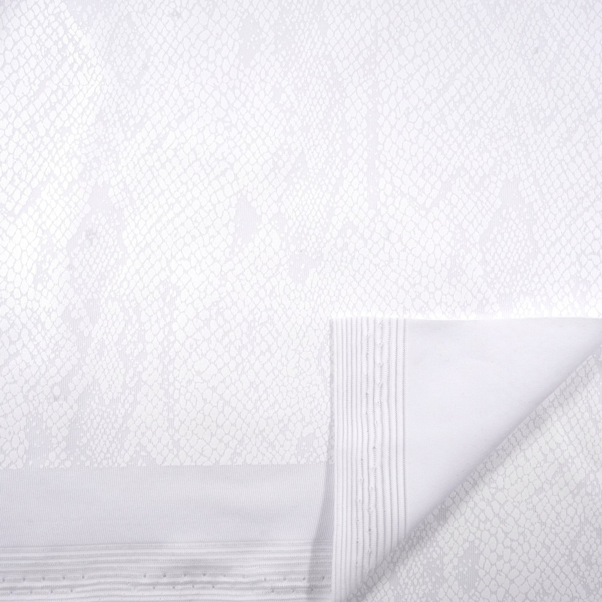 Snake Skin Foil Printed Spandex