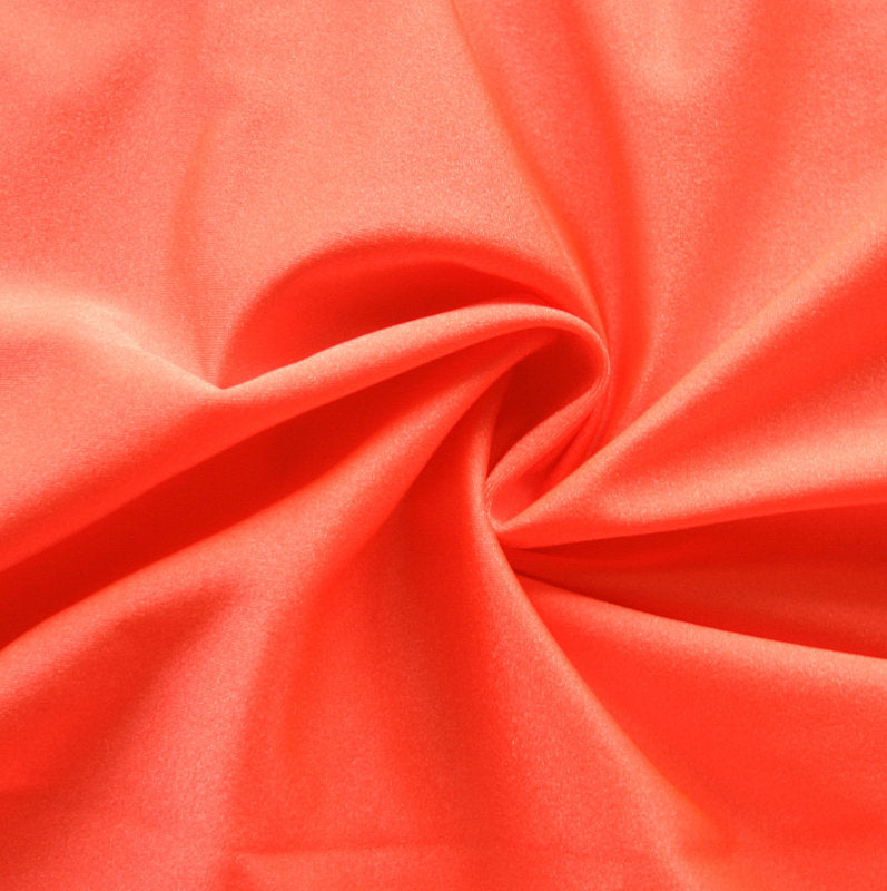 Swim Knit Nylon Spandex Tricot Melon Solid