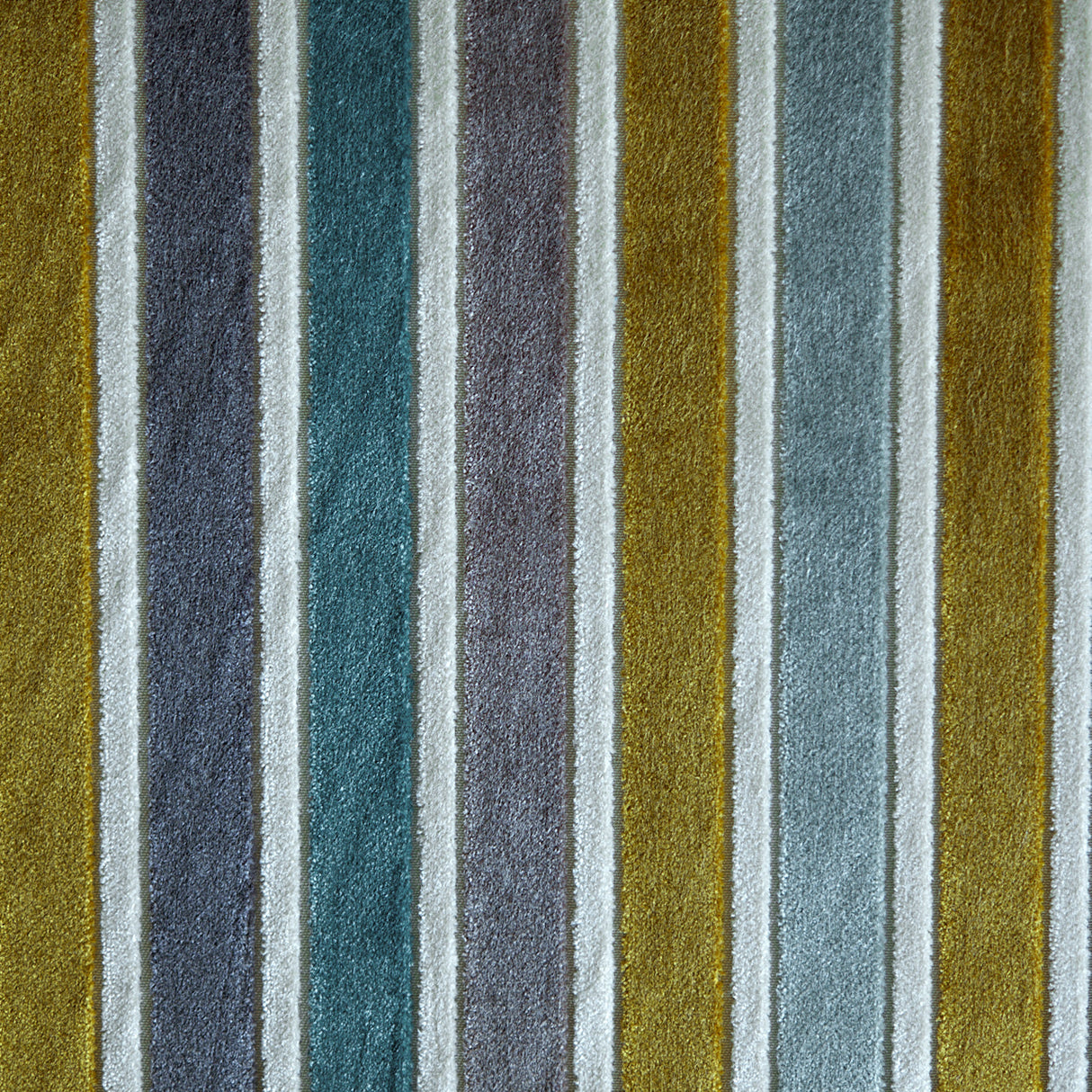 1 Yard Aiden Stripe Cut Velvet Upholstery Fabric 54 Inch Wide