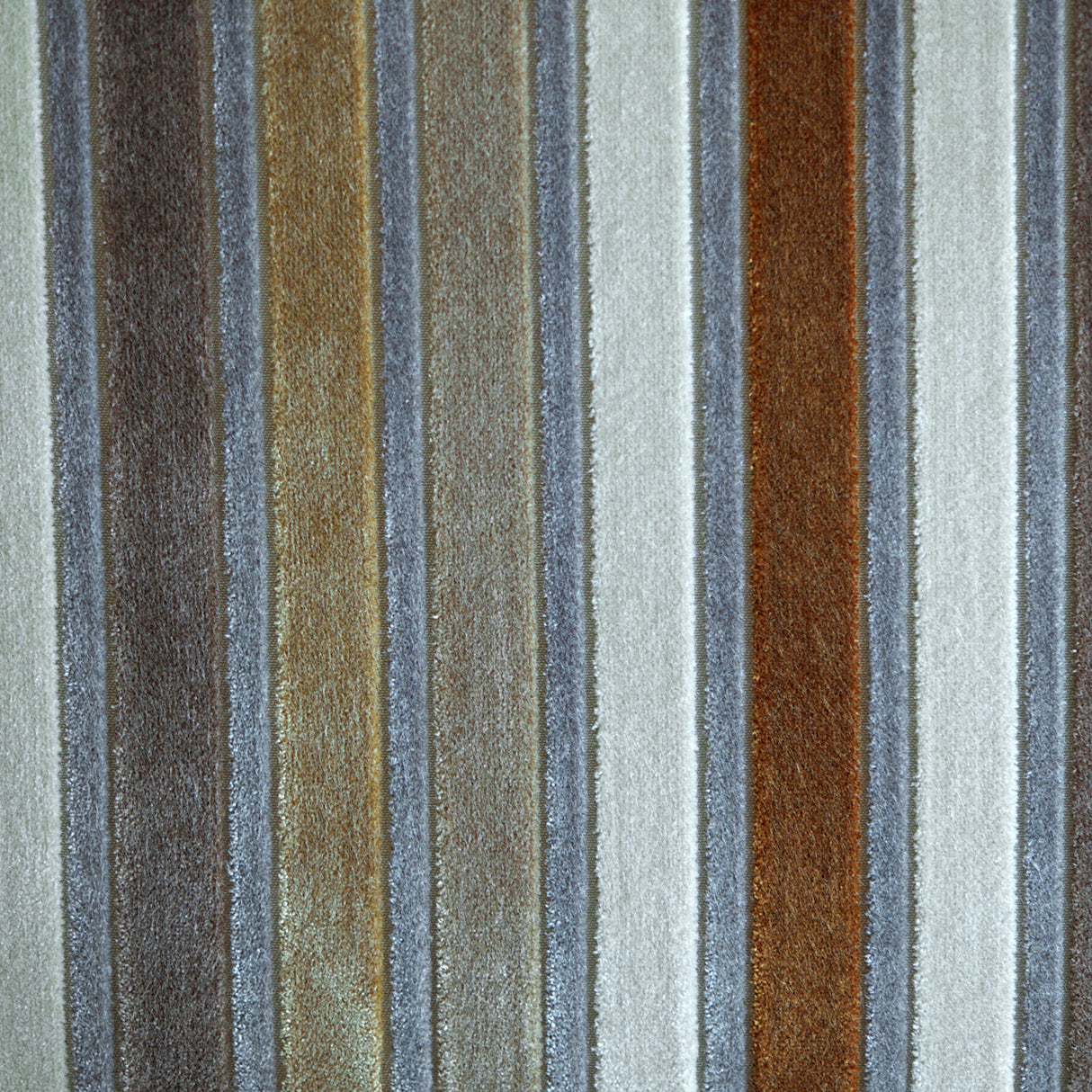 1 Yard Aiden Stripe Cut Velvet Upholstery Fabric 54 Inch Wide