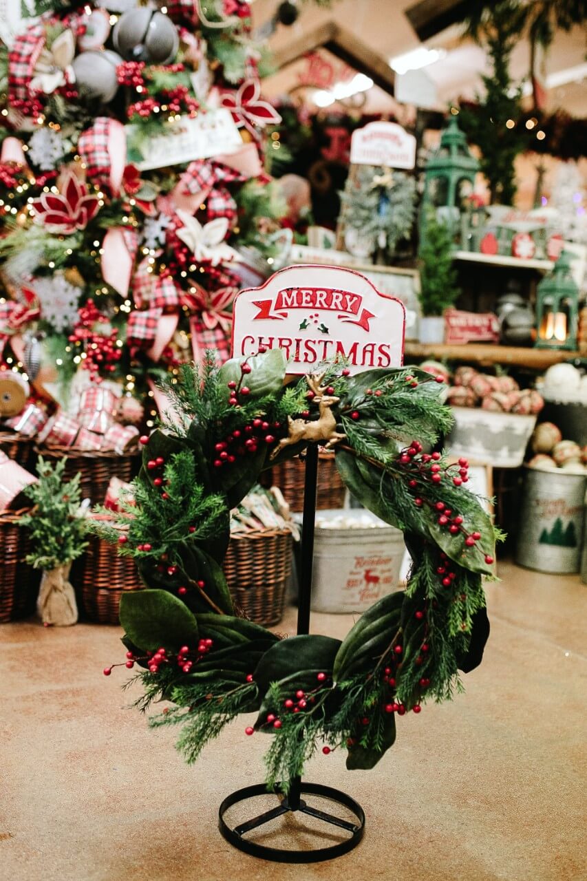 Merry Christmas Wreath Hanger