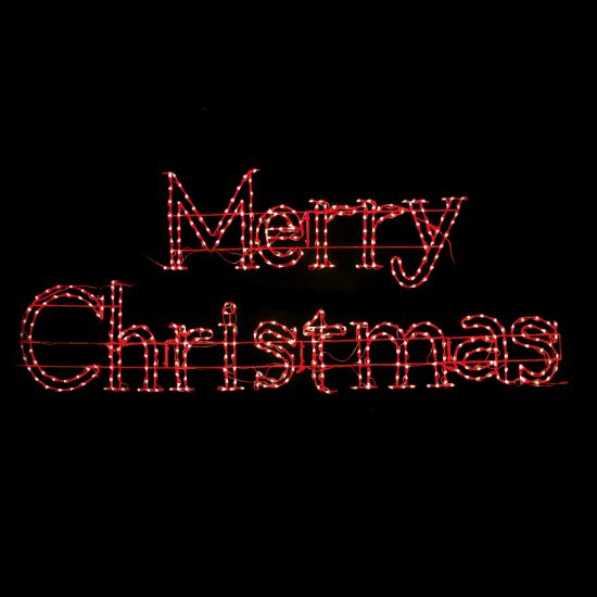 24" Merry Christmas RGBWW, 18'