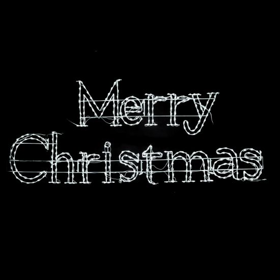 24" Merry Christmas RGBWW, 18'