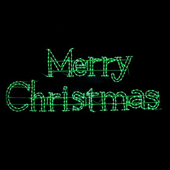24" Merry Christmas RGBWW, 18'