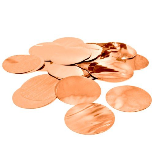 Rose Gold Metallic Confetti