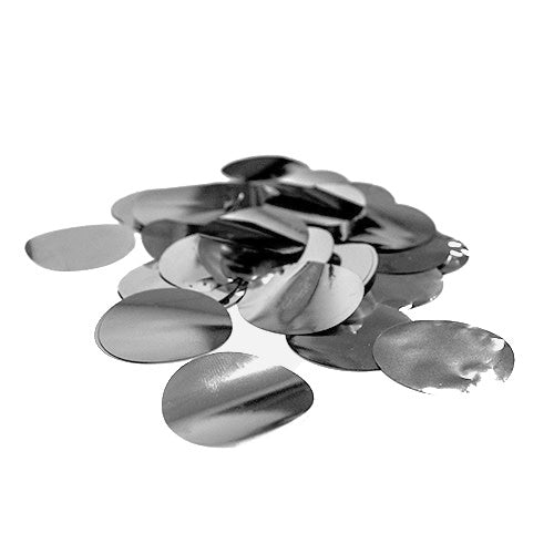 Metallic Confetti Silver