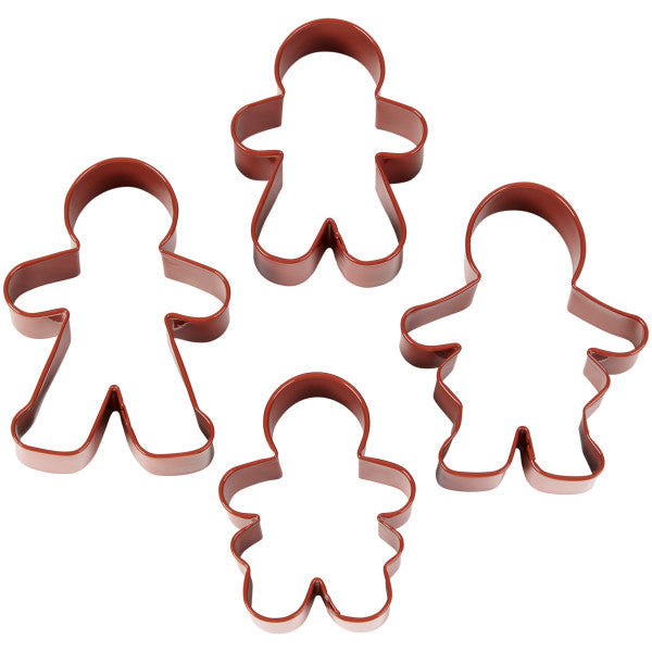 Wilton Gingerbread Family Cookie Cutter Set – 4 Piece