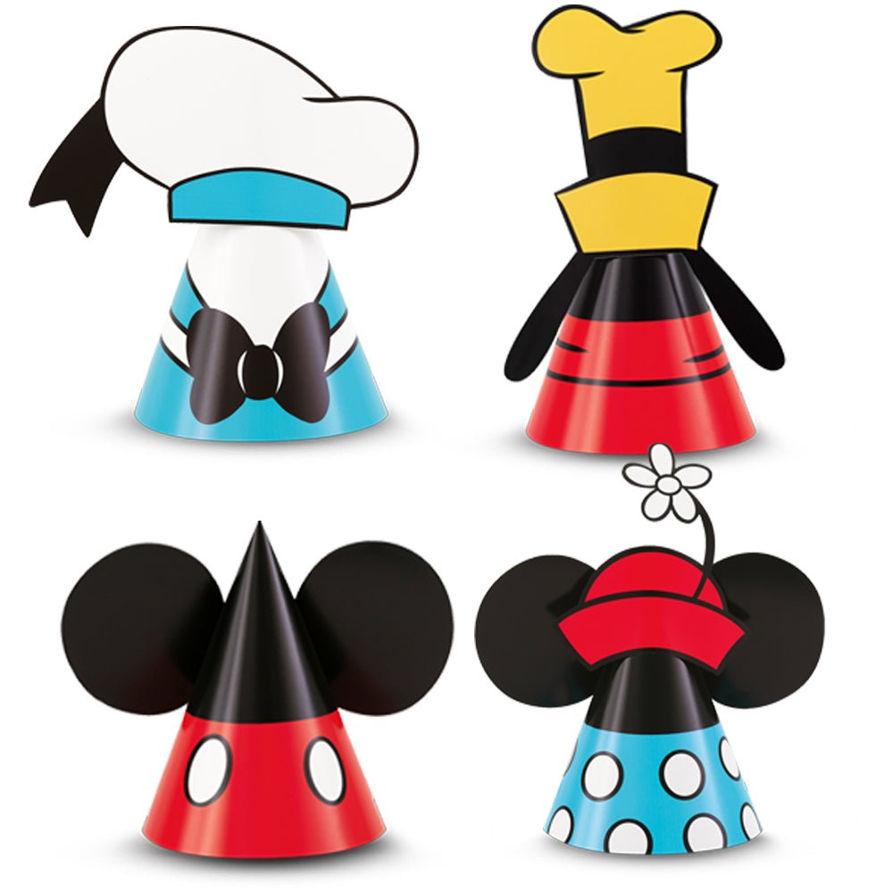Mickey Mouse Party Hats 8-Pack