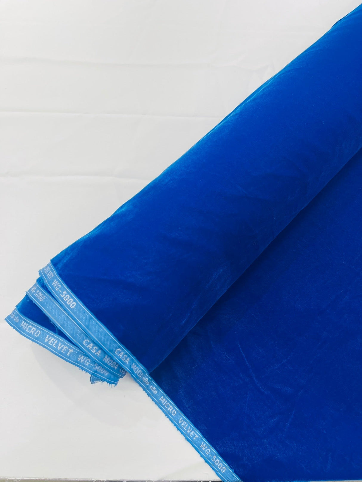 Micro Velvet Polyester Fabric - Solid, 45" Width (1 Yard)