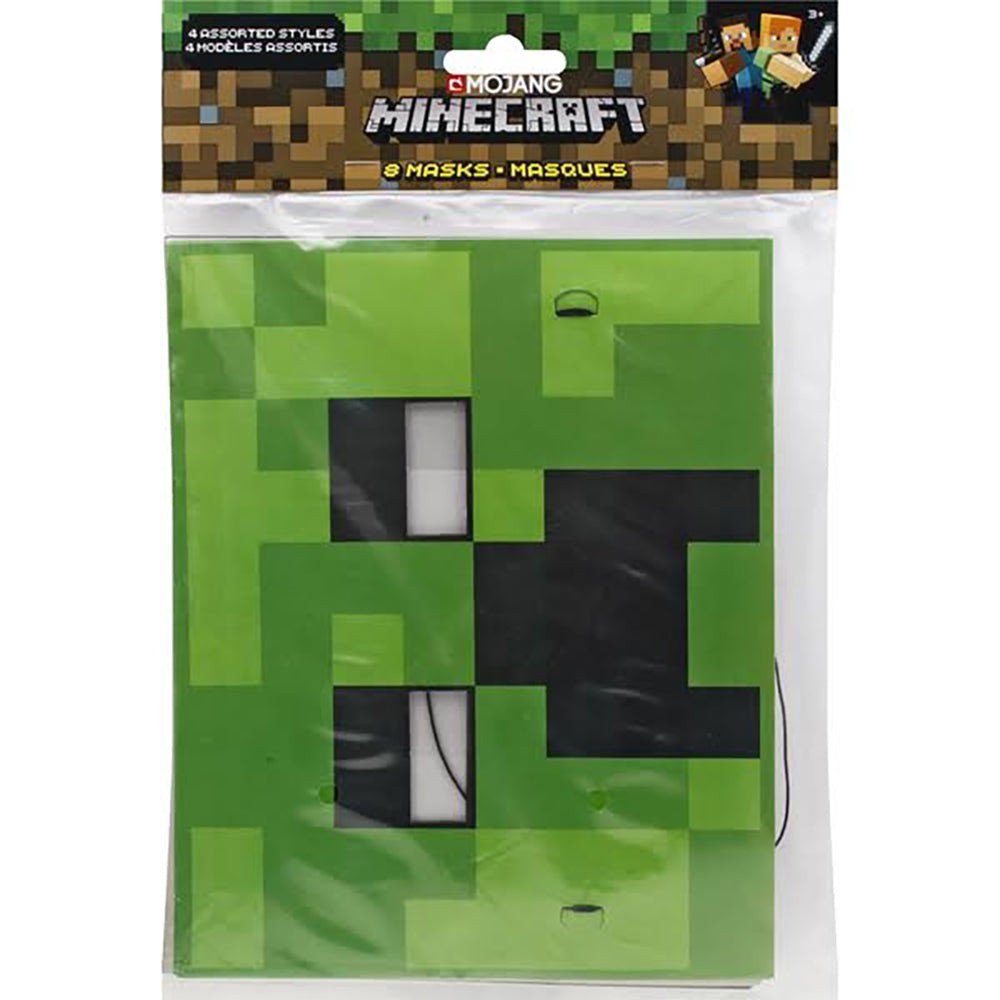 Minecraft Paper Masks 8 Pack