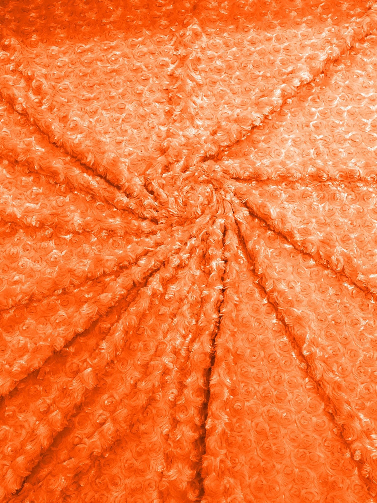 Minky Rosebud Minky Fabric - Raised Rosebud Texture, 58" Width (1 Yard)