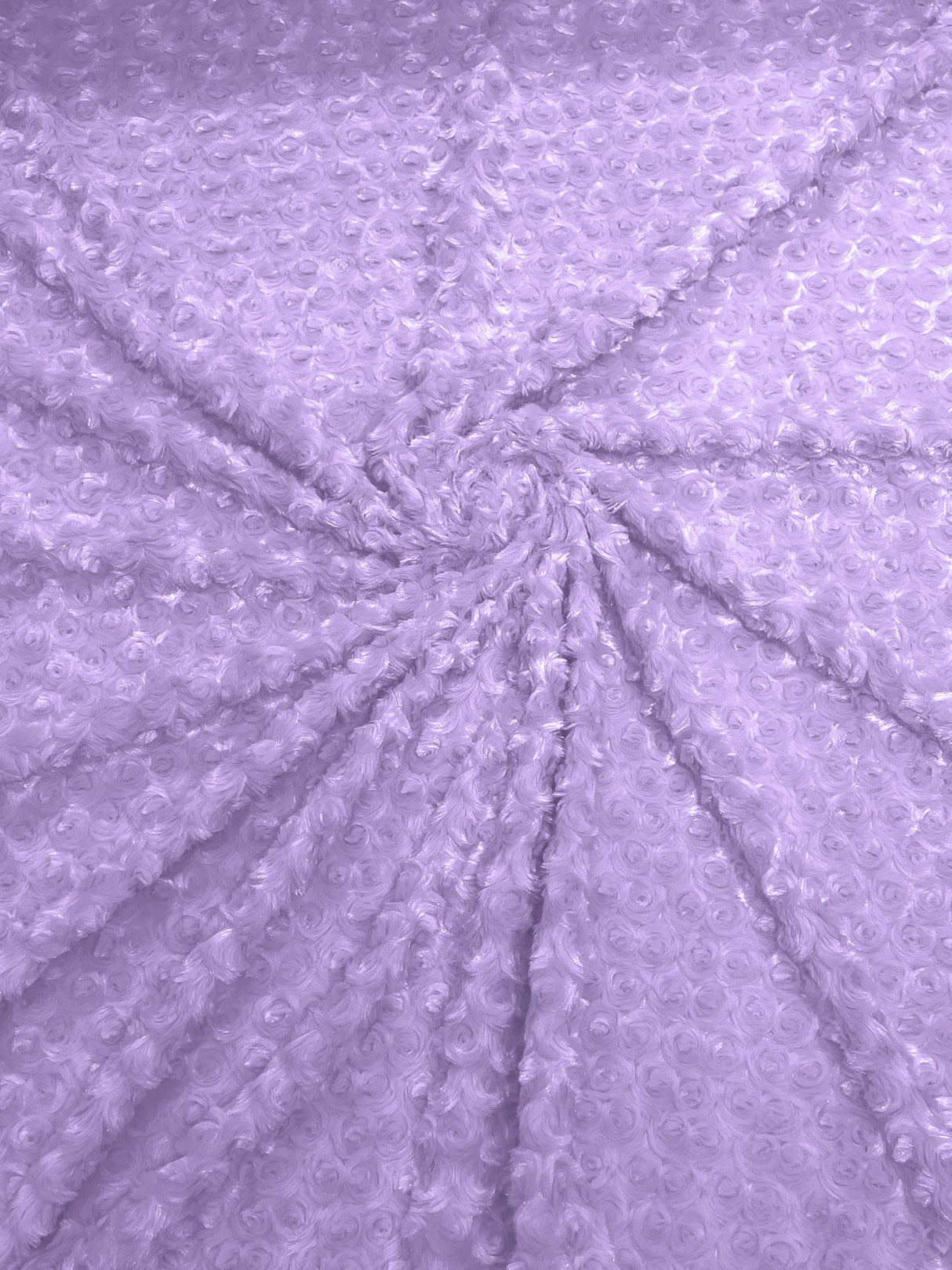 Minky Rosebud Minky Fabric - Raised Rosebud Texture, 58" Width (1 Yard)