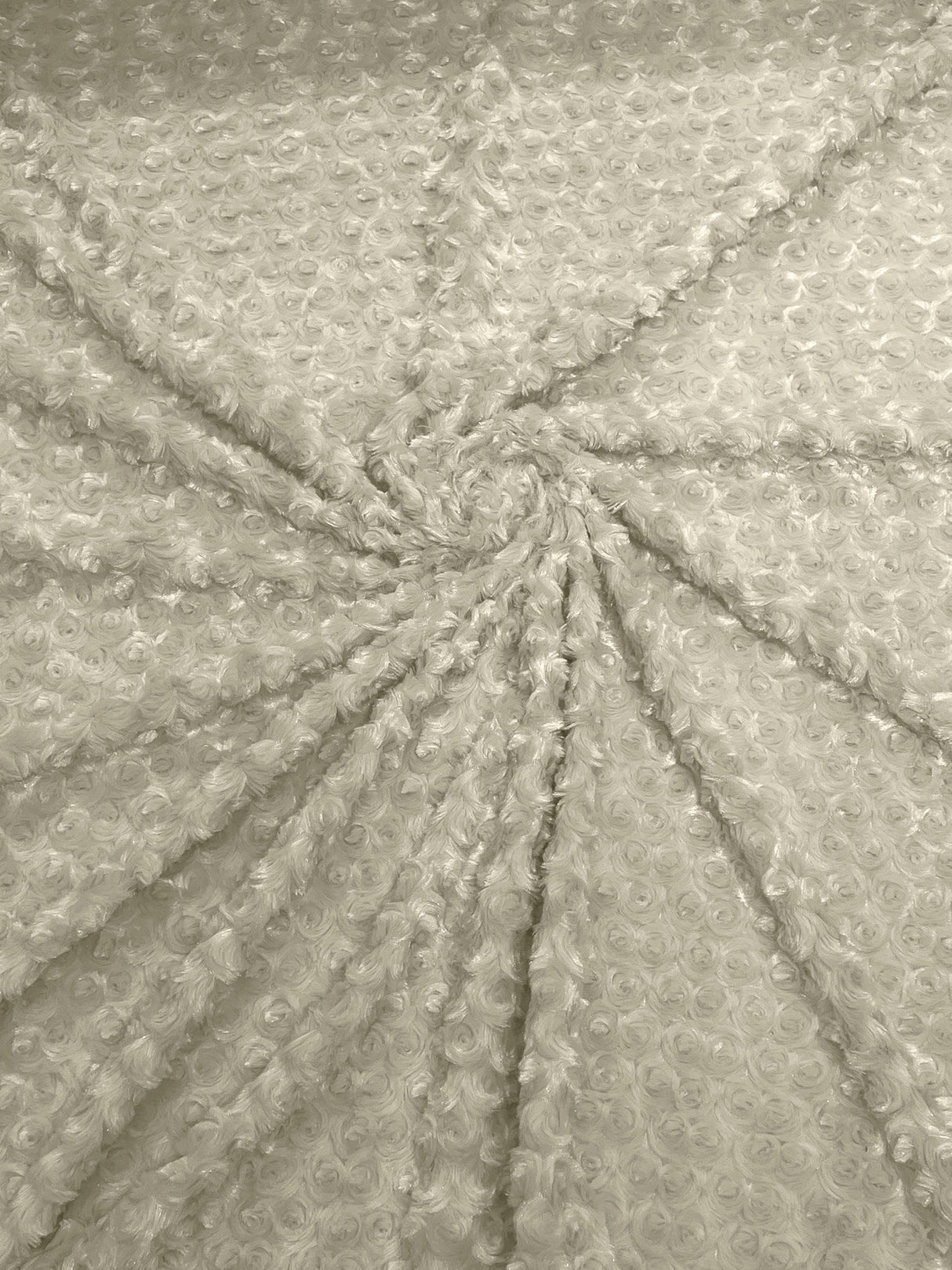 Minky Rosebud Minky Fabric - Raised Rosebud Texture, 58" Width (1 Yard)