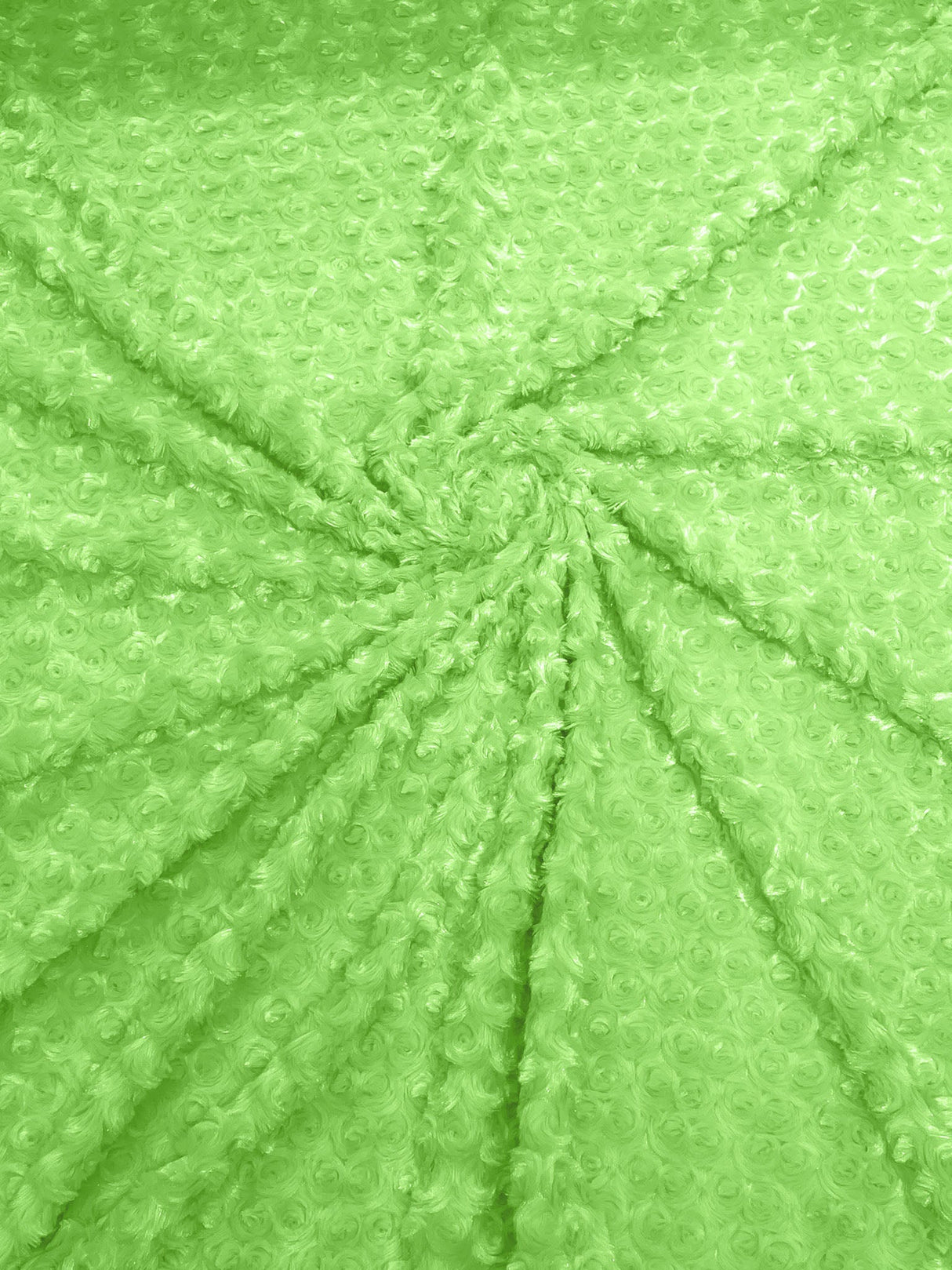 Minky Rosebud Minky Fabric - Raised Rosebud Texture, 58" Width (1 Yard)