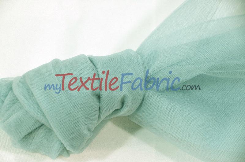 Bridal Tulle Illusion Nylon Tulle Fabric - Sheer Soft Bridal Veil, 108" Width (50 Yard Bolt)