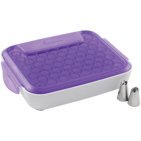 Wilton Decorating Tip Organizer Case – Holds 55 Tips