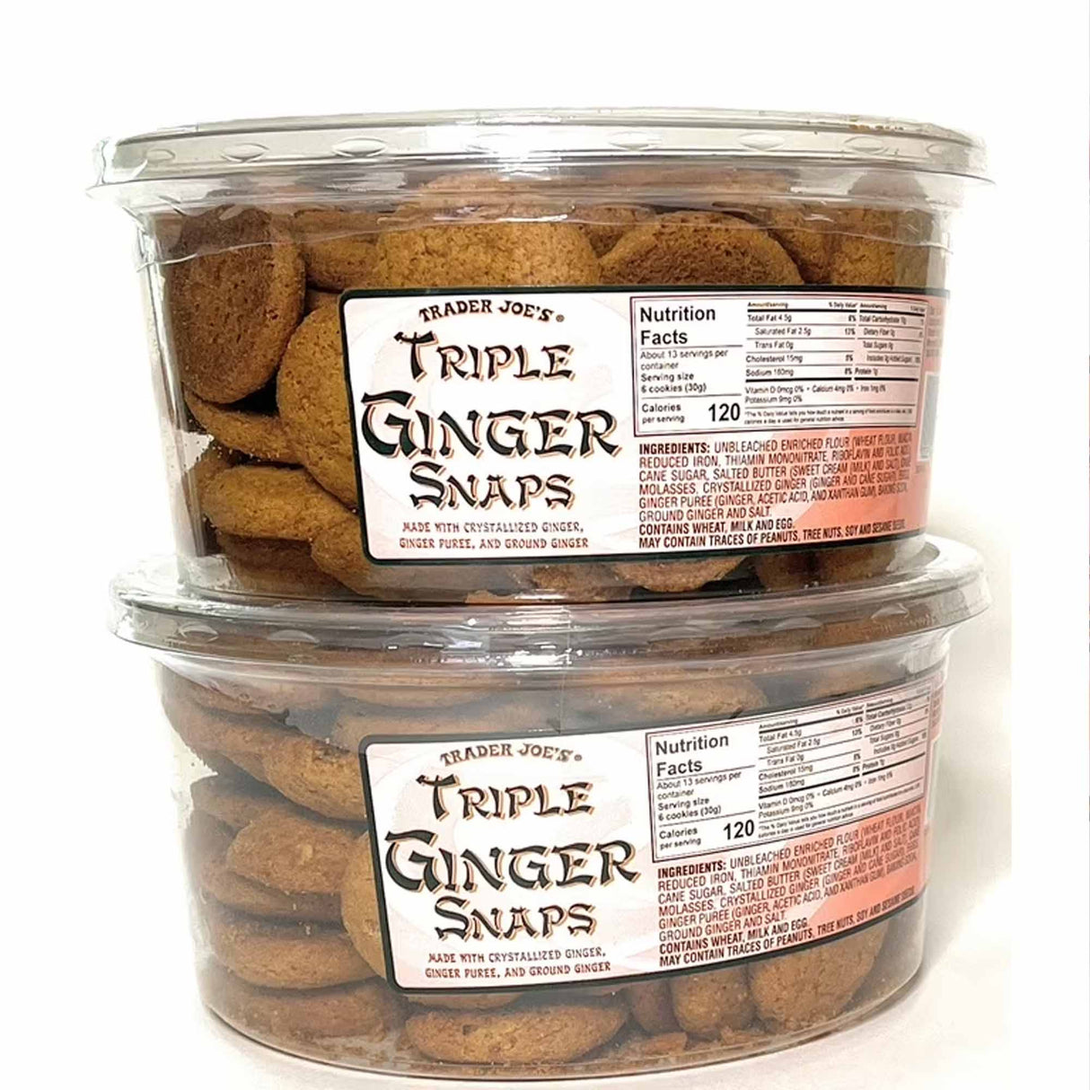 Trader Joe's Triple Ginger Snaps | 14 oz