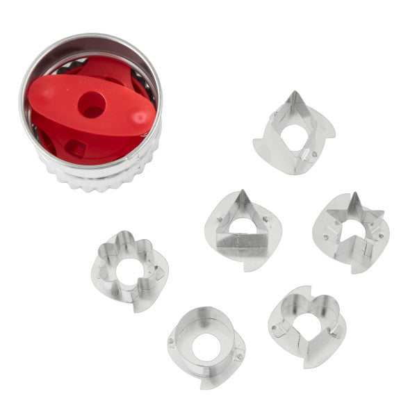 Wilton Round Linzer Cookie Cutter Set, 7-Count