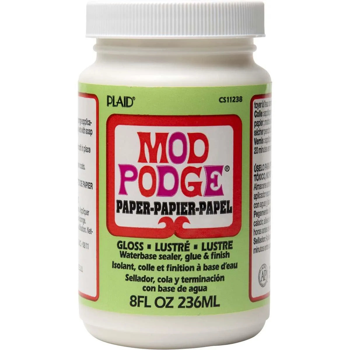Mod Podge Paper - Gloss (8 oz Bottle)