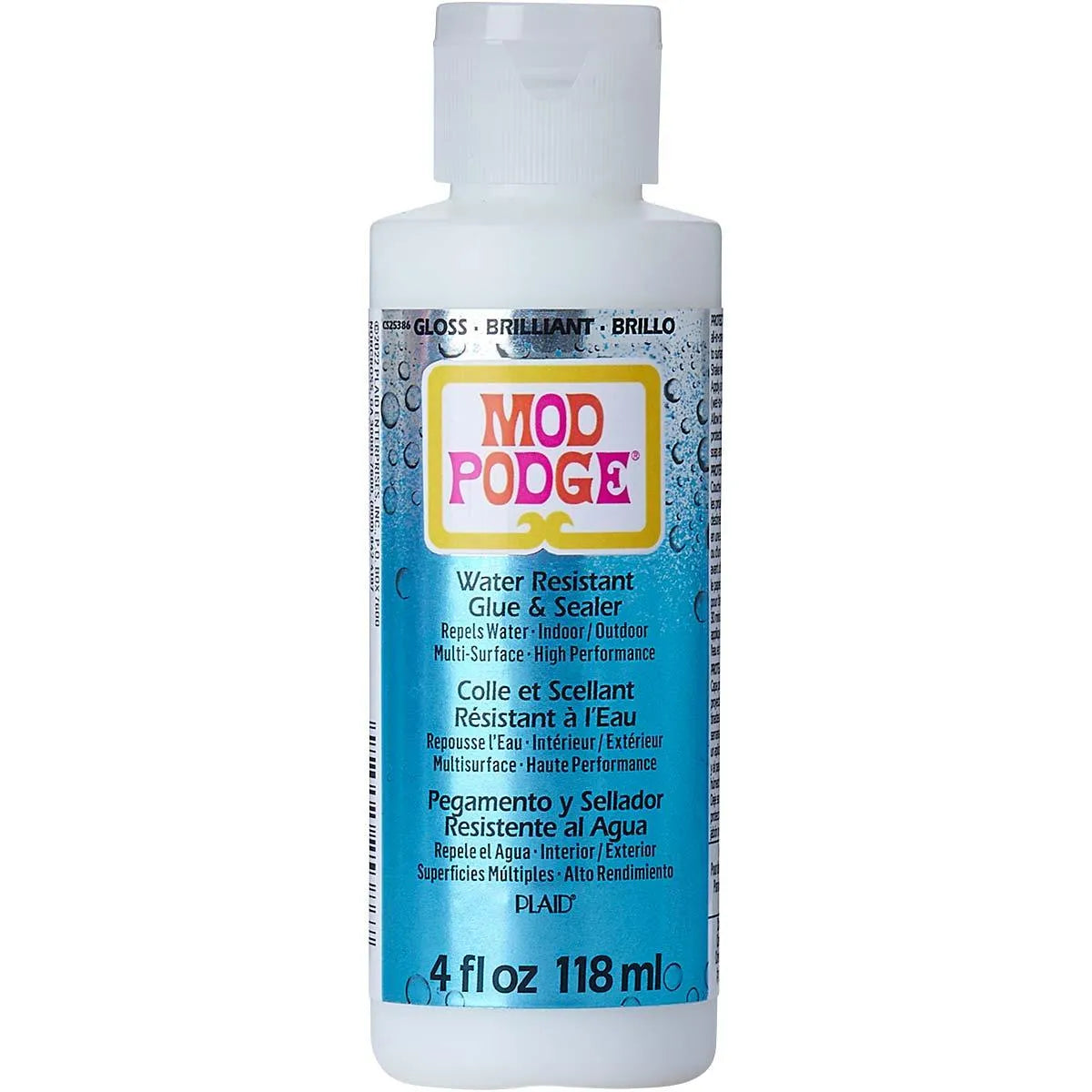 Mod Podge Water Resistant (4 oz Bottle)