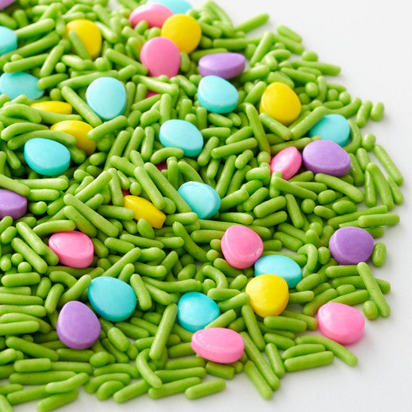 Wilton Easter Sprinkles Mix with Eggs & Grass, 4 oz.