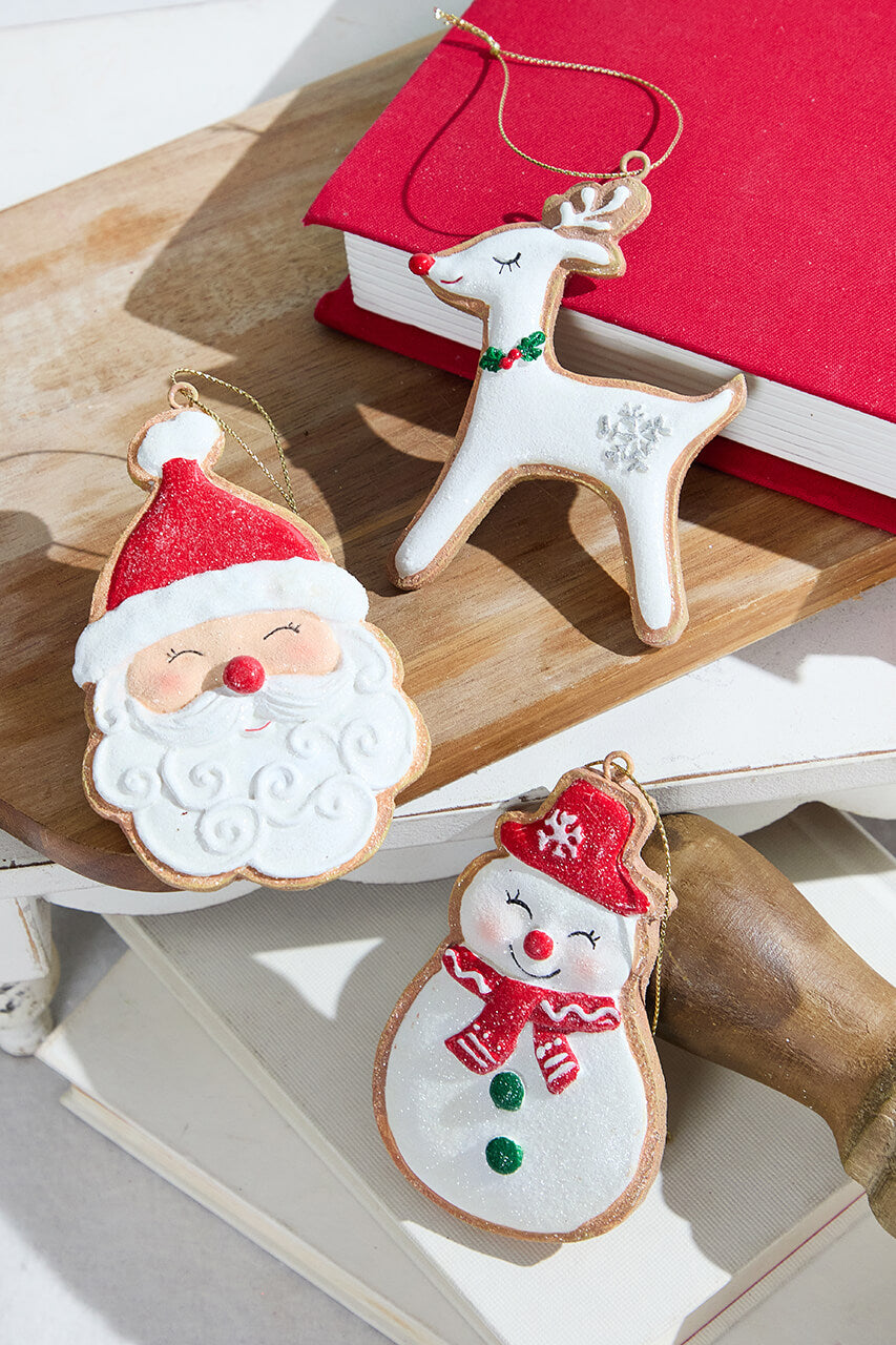 4.5" Resin Gingerbread Ornament