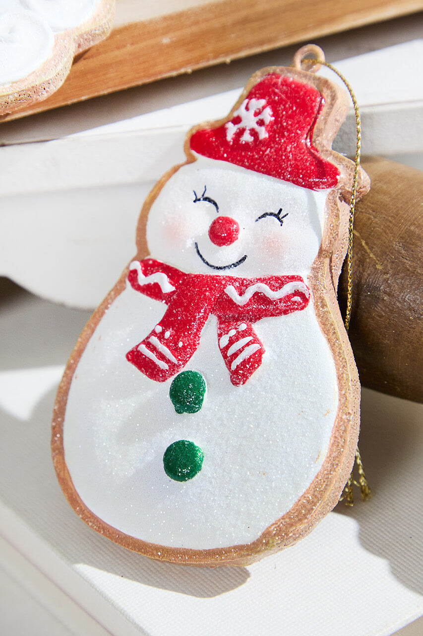 4.5" Resin Gingerbread Ornament