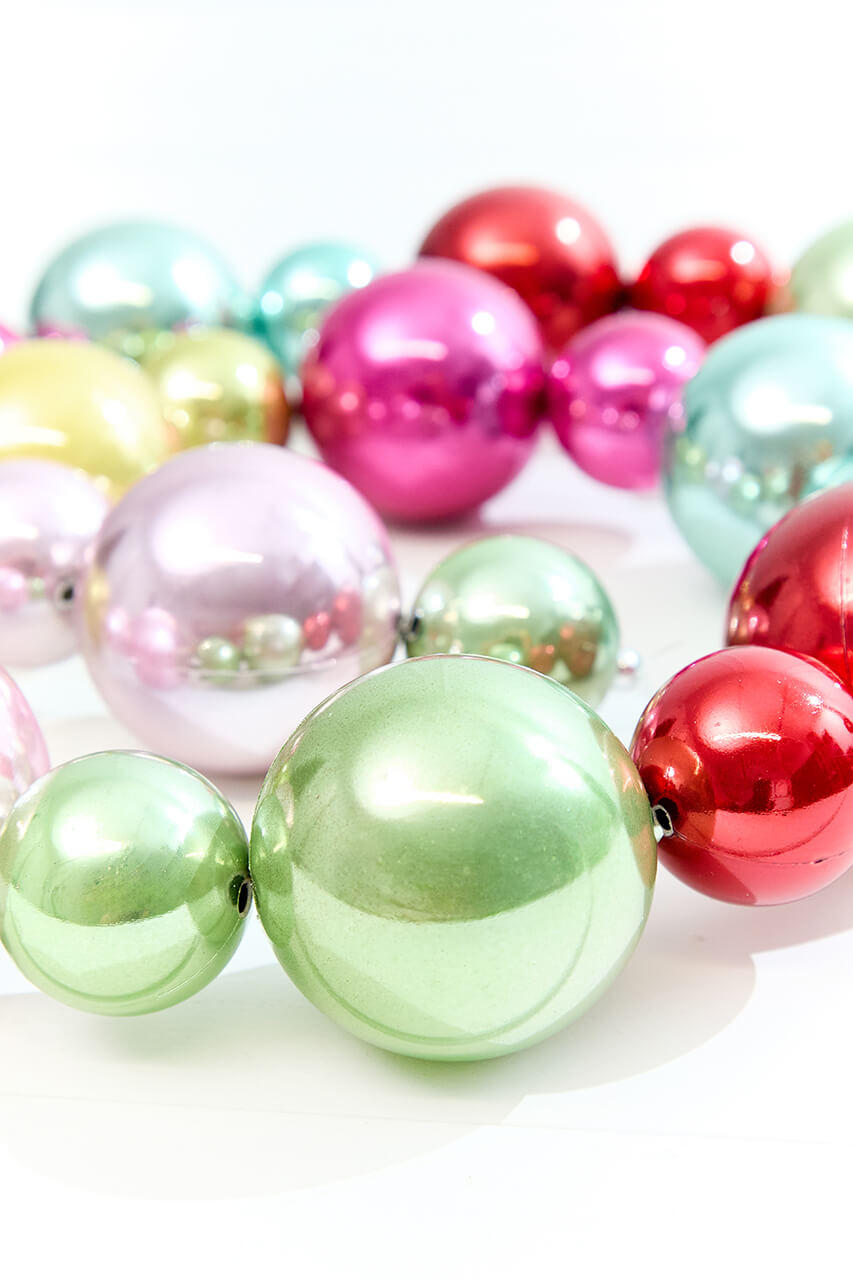 48" Retro Ball Garland