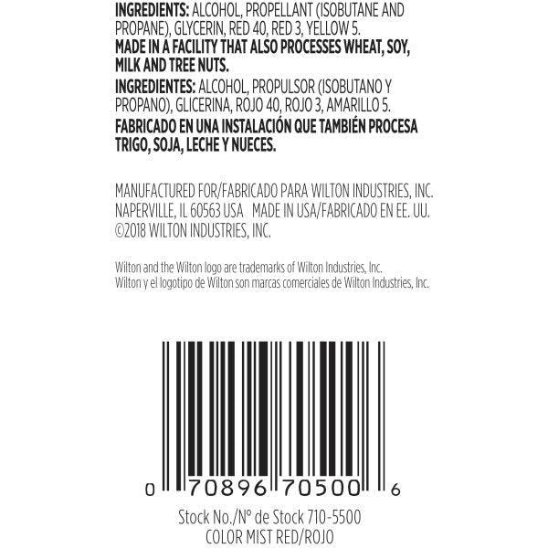 Wilton Red Color Mist Food Color Spray – 1.5 oz.