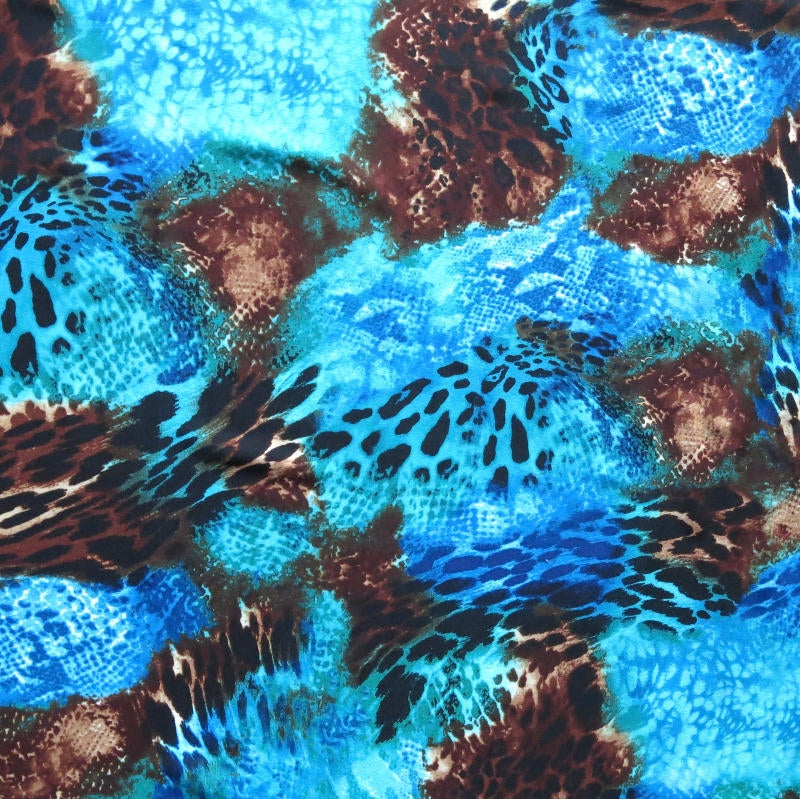 Nylon Spandex Swimsuit Fabric Mystique 36" Remnant