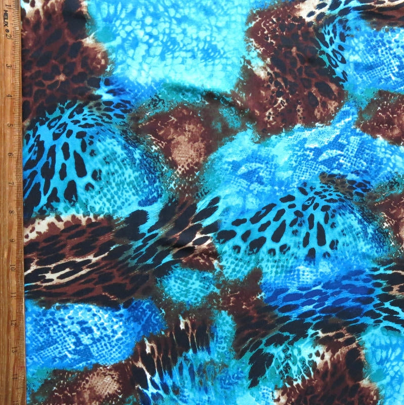 Nylon Spandex Swimsuit Fabric Mystique 36" Remnant