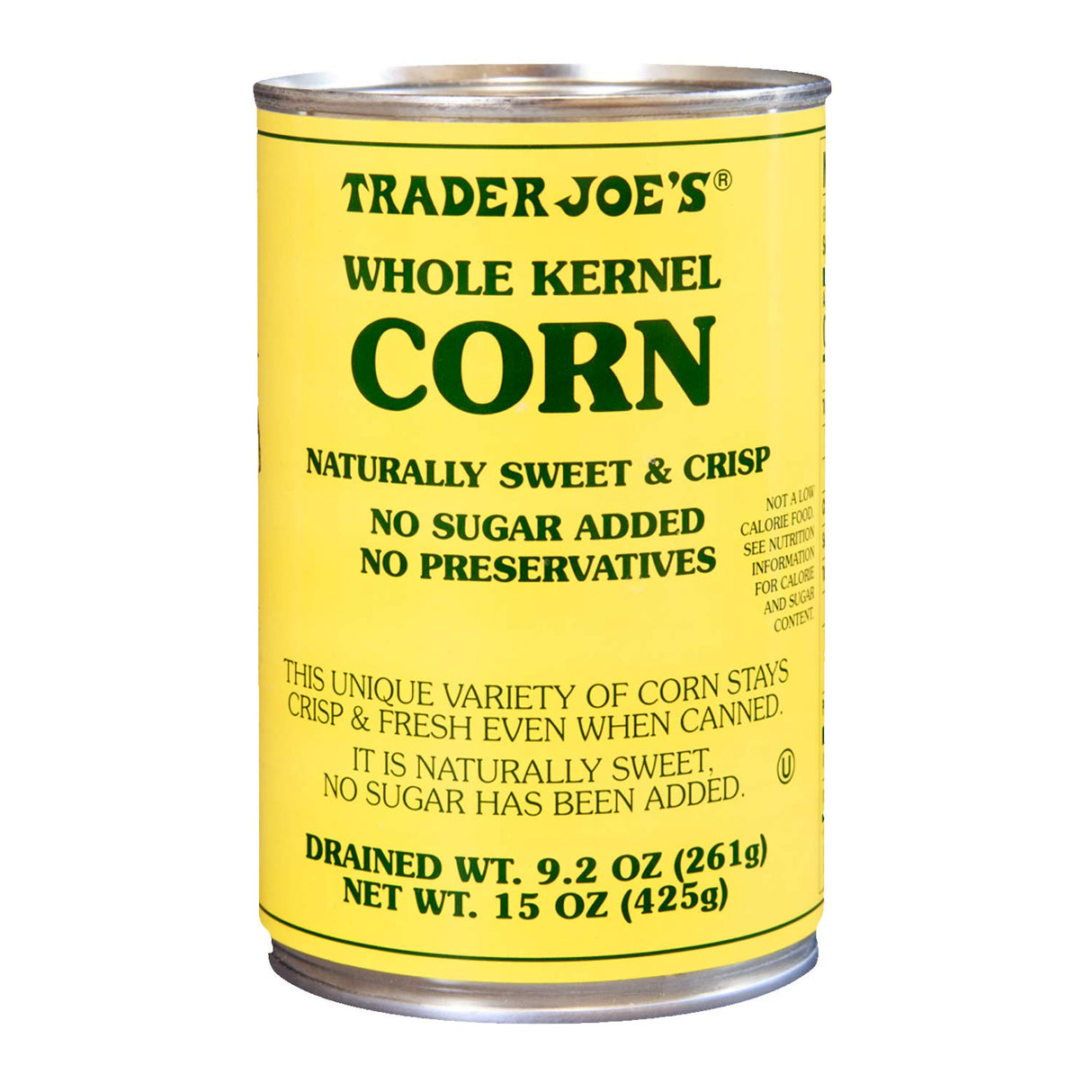 Whole Kernel Sweet Corn 15 Oz