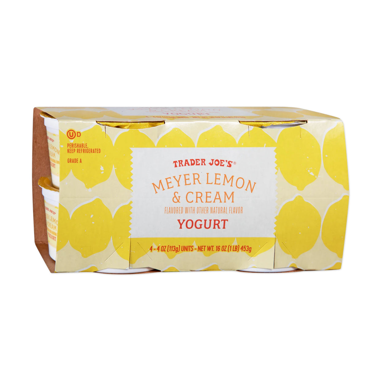 Meyer Lemon & Cream Yogurt - 16 Oz