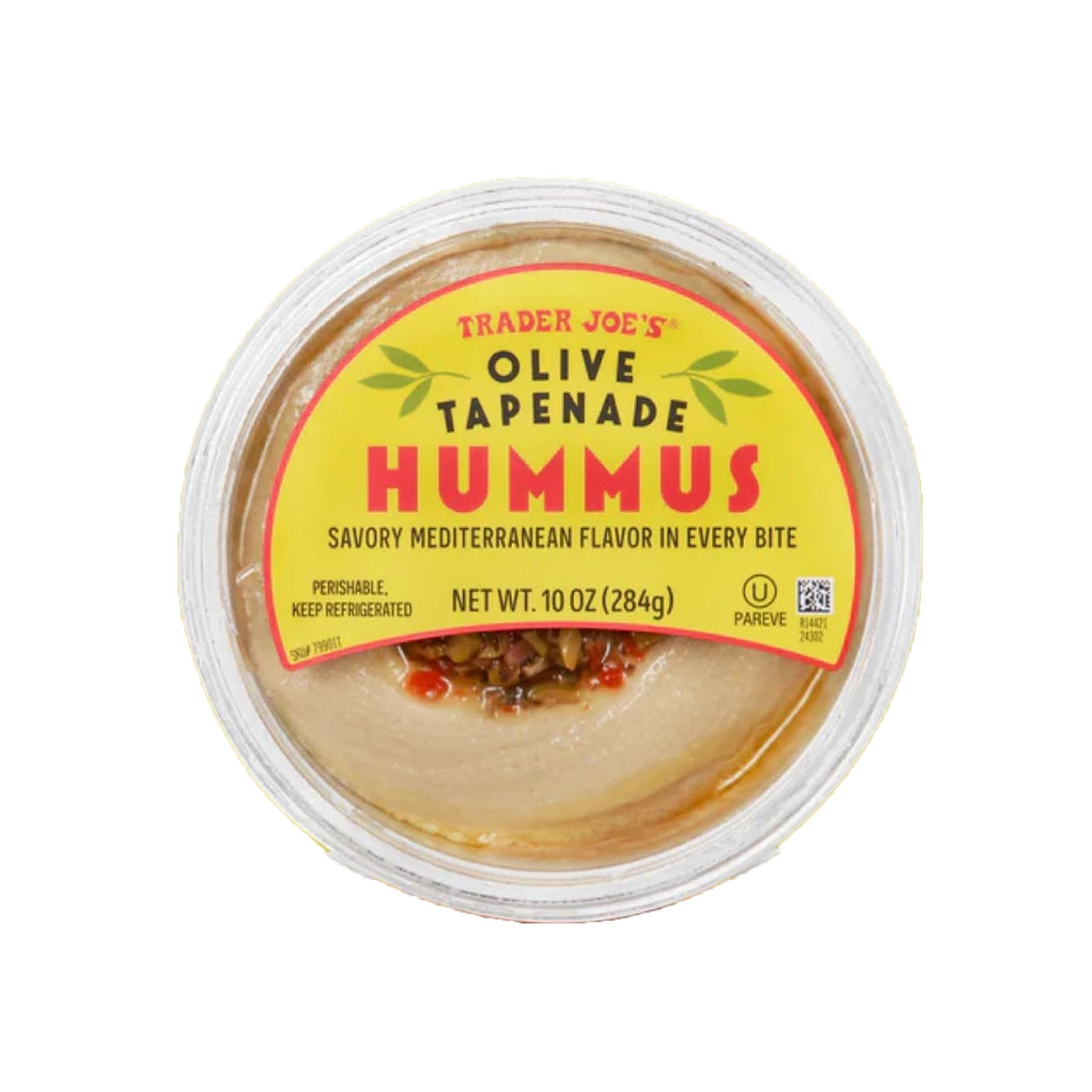 Olive Tapenade Hummus - 10 Oz