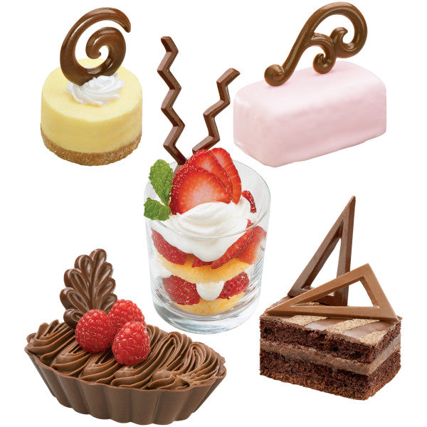 Wilton Dessert Accents Candy Mold, 10-Cavity