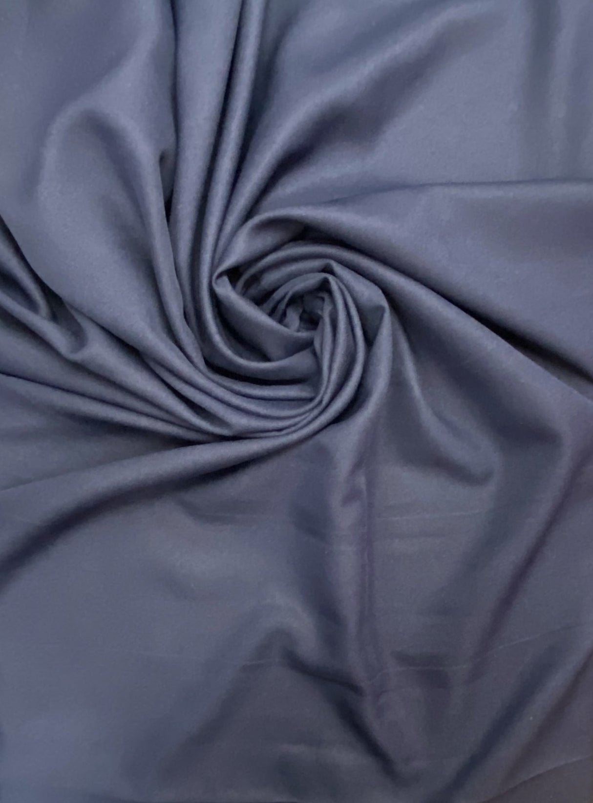 Gabardine Navy Polyester Gabardine Fabric - Navy, 59/60" Width (1 Yard)
