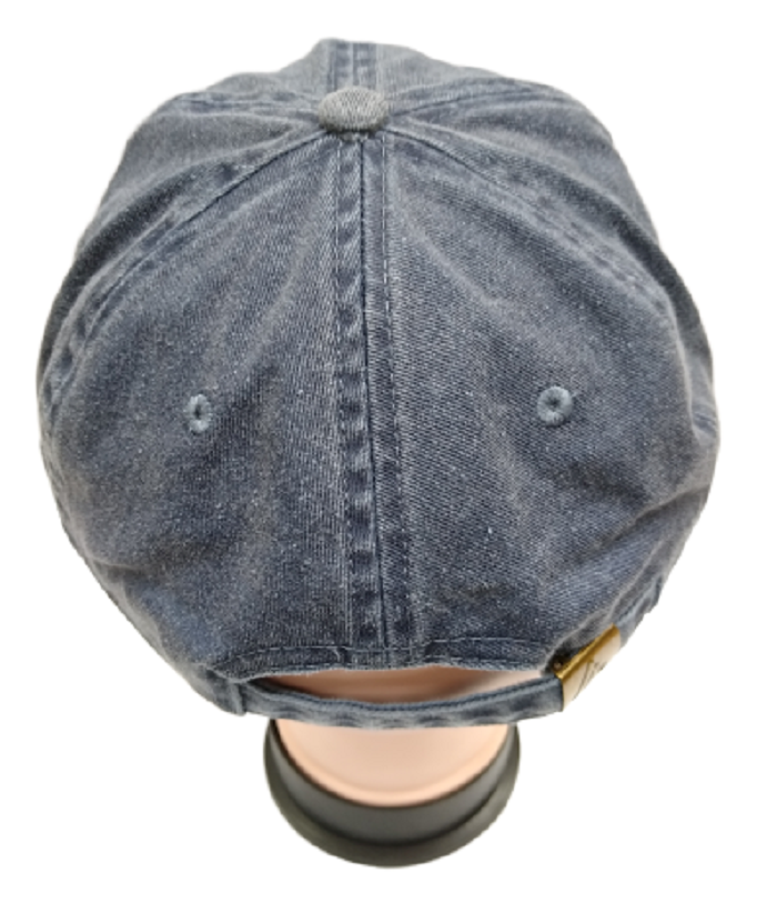 Mega Cap Cotton Twill Cap - Navy, Low Profile, Unstructured, Six Panel (1 Cap)