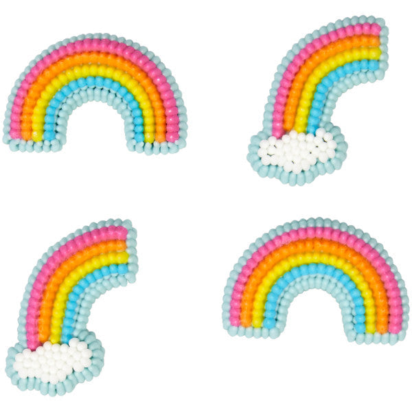 Wilton Rainbow Icing Decorations – 12 Count