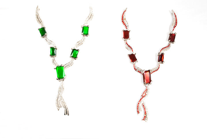 Rhinestone Jeweled Neck Piece