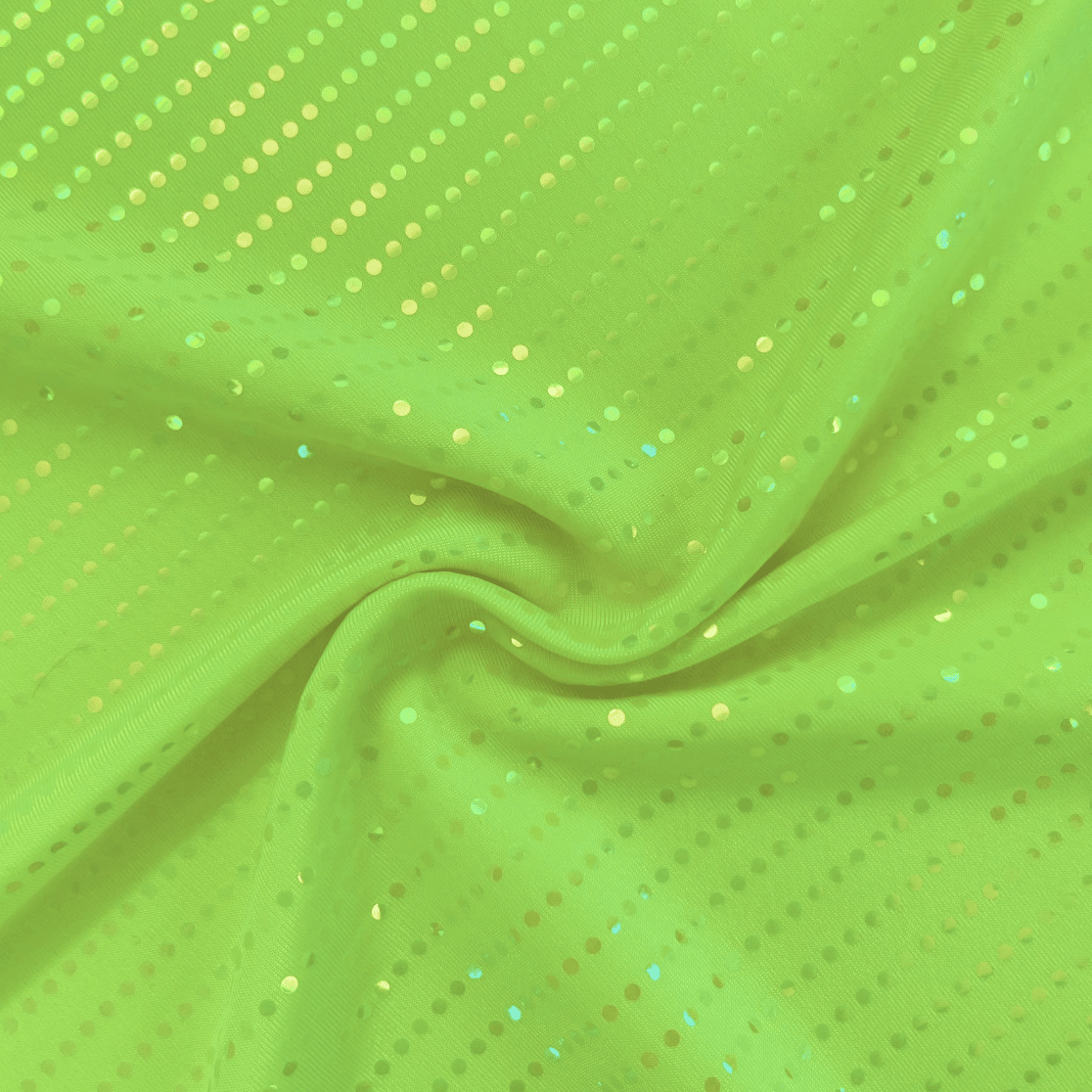 Waterfall Polyester Spandex Iridescent Fabric