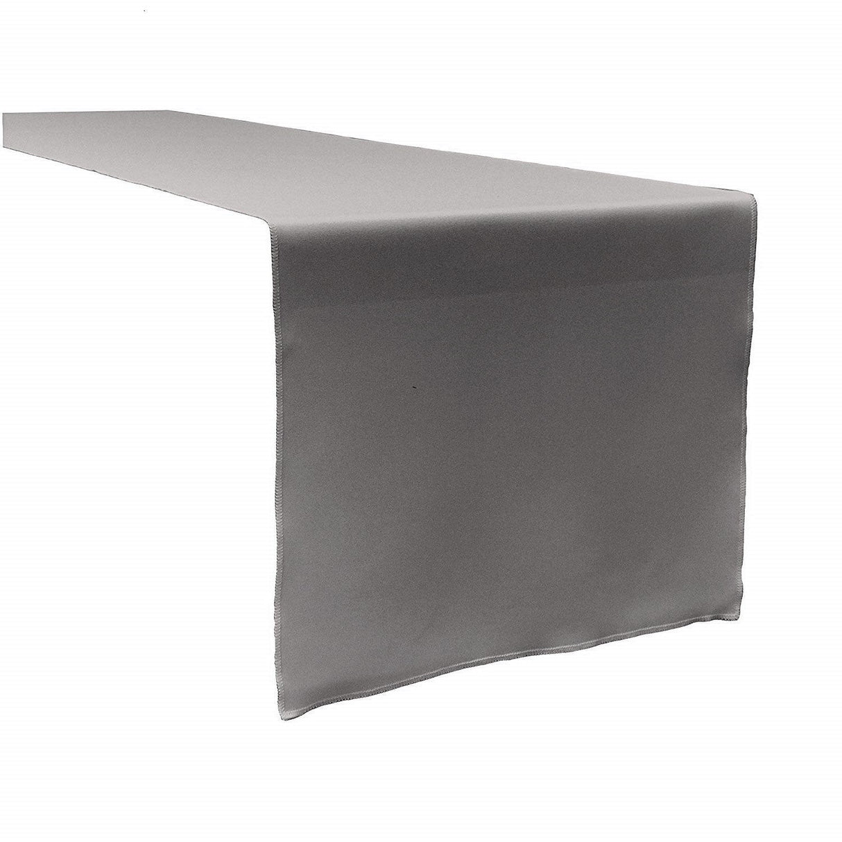 Polyester Poplin Fabric Table Runner - Cranberry, Grey, Dark Yellow, Dusty Rose, Eggplant, Emerald Green, Fuchsia, Gold, Hot Pink, Hunter Green, 12" Wide x 72" Long (1 Piece)